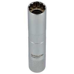 Magnetická 12-stranná nástrčka na sviečky 3/8" 14mm 1/10/100