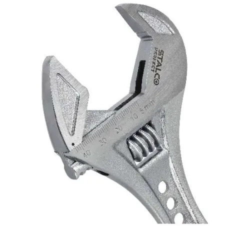 Nastaviteľný kľúč leštený CrV 0-28mm 150mm 1/6/72