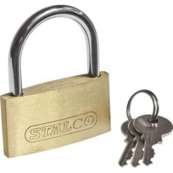 Zámok visiaci mosadzný 30 mm 1/12/600