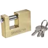 Zámok visiaci mosadzný pevnostný s čapom 50 mm 1/6/120