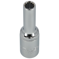 Hlboká nástrčka SPLINE 1/2” 22 mm 1/20/100