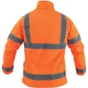 Reflexná softshellová bunda NEON - XXXL oranžová 1/10