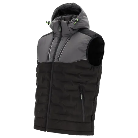 Pánska zateplená vesta - LOGAN V čierna - L