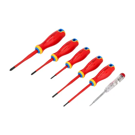 Elektrikárske skrutkovače set 6 kusov. oceľ S2, 1000V STALCO S-12280