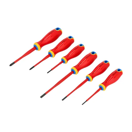 Elektrikárske skrutkovače sada 6 kusov. oceľ S2, 1000V STALCO S-12284