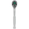 Rovná račňa 1/4" 90 zubov 135mm - STALCO