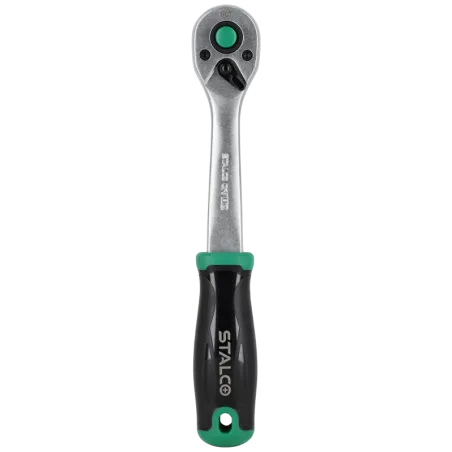 Zahnutá račňa 3/8" 90 zubov 195mm - STALCO