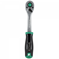 Zahnutá račňa 1/2" 90 zubov 255mm - STALCO