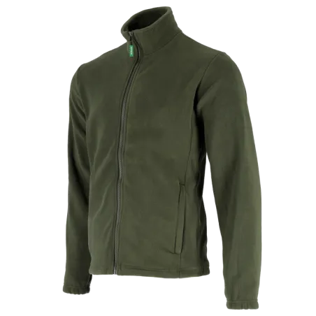 Pánska flísová mikina BARRY khaki XXXXL - STALCO