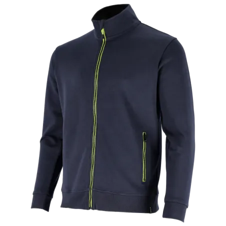 Pánska mikina IGOR námornícka modrá XXXL - STALCO
