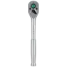 Priama račňa 3/8“ 90 zubov 200 mm kovová rukoväť - STALCO