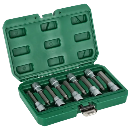 Šesťhranné nástrčné kľúče 100 mm, sada 9 prvkov - STALCO