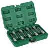 Kľúče Torx L na 100 mm zásuvke, sada 9 prvkov. - STALCO