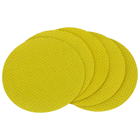 Brúsny kotúč perforovaný žltý 225 mm G80 (5 ks)