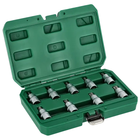 Nástrčné kľúče Torx s nadstavcom - 55 mm, sada 11 kusov