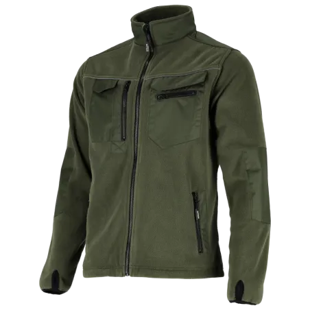 Pánska flísová mikina OXFORD - M - olivová