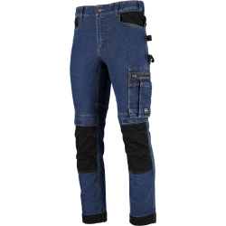 Pracovné džínsy JEAN - námornícka modrá - S