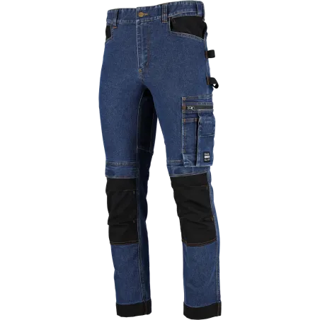 Pracovné džínsy JEAN - námornícka modrá - S