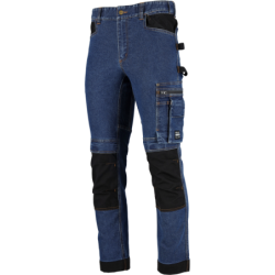 Pracovné džínsy JEAN – námornícka modrá - 4XL