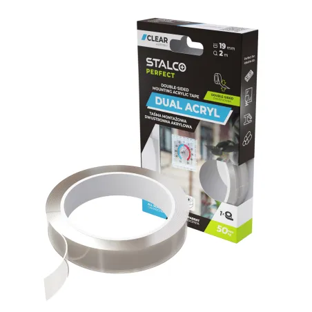 Páska montážna obojstranná akrylová - 19 mm x 2 m - DUALACRYL