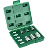 Sada nástrčných hlavíc TORX 1/4", 3/8", 1/2", 11-dielna