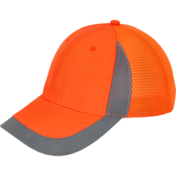 Šiltovka reflexná PICK, oranžová