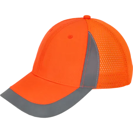 Šiltovka reflexná PICK, oranžová