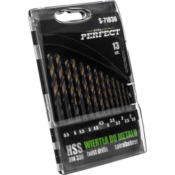 Vrták do kovu HSS Ø 1,5 - 6,5 mm , 13 prvkov 1/20/80