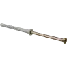 Hmoždinka rozperná rámová pre upevnenie v dutých materiáloch ø10x200mm (skrutka ø6,9x205mm, ZH)