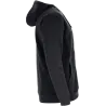 Pracovná mikina s kapucňou PORA, čierna, veľ. 3XL