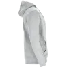 Pracovná mikina s kapucňou PORA, sivá, veľ. XL