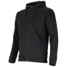 Pracovná mikina s kapucňou PORA, čierna, veľ. M
