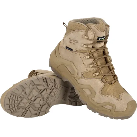 Topánky pracovné DEFENDER HIGH OB, tmavobéžová, veľ. 40