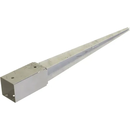 Záhradná kotevná pätka zatĺkacia 91x91x150 mm, dĺžka 600 mm