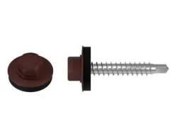 Samorezná farmárska skrutka (farmer) - 4,8x20 RAL 8017 (250)