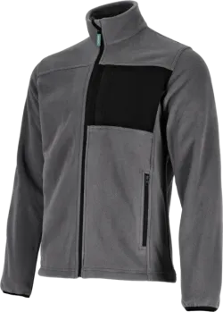 Pánska fleecová mikina ASPEN, sivá, veľ. 2XL