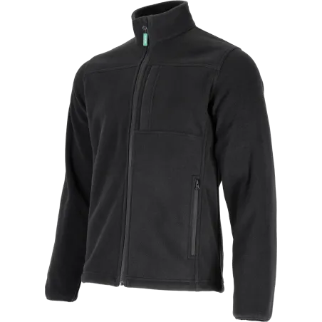 Pánska fleecová mikina ASPEN, čierna, veľ. 2XL