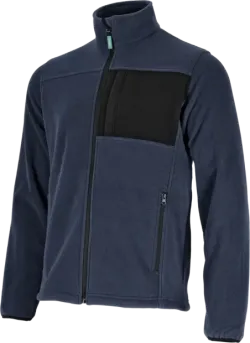 Pánska fleecová mikina ASPEN, tmavomodrá, veľ. 4XL