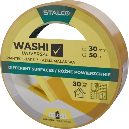 Páska maliarska - Washi UNIVERSAL (univerzálna) - 30 mm x 50 m