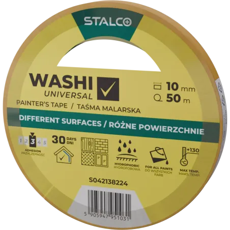 Páska maliarska - Washi UNIVERSAL (univerzálna) - 10 mm x 50 m