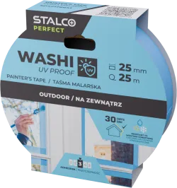 Páska maliarska - Washi UV PROOF (UV odolná) - 25 mm x 25 m
