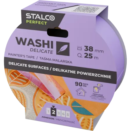 Páska maliarska - Washi DELICATE (na jemné povrchy) - 38 mm x 25 m