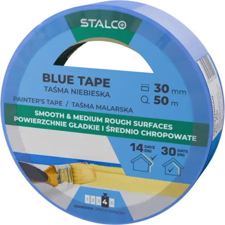 Páska maskovacia - na striekanie a omietanie - 30 mm x 50 m