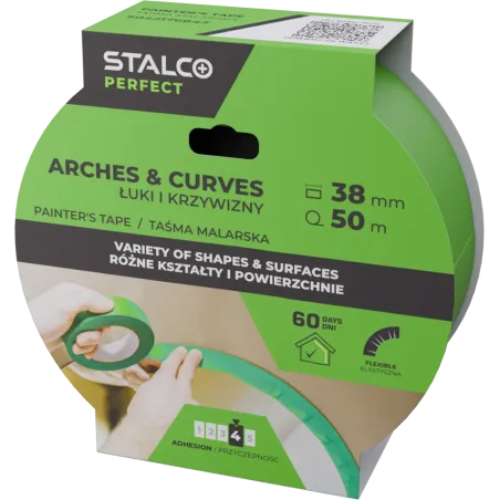 Páska maliarska na oblúky a krivky - 38 mm x 50 m