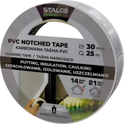 Páska maskovacia - vlnitá PVC UW - 30 mm x 25 m