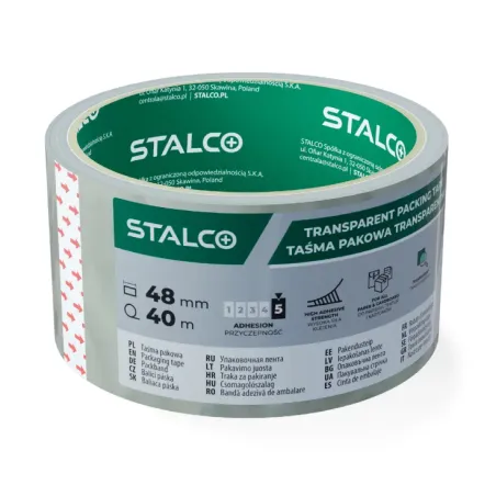 Páska baliaca - transparentná - 48 mm x 40 m