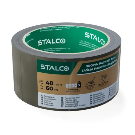 Páska baliaca - hnedá - 48 mm x 60 m