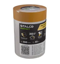 Ochranná maskovacia fólia s washi páskou, 550 mm x 33 m (bal. 60 ks)