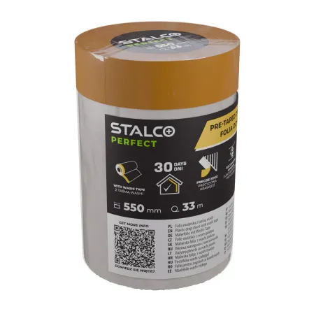 Ochranná maskovacia fólia s washi páskou, 550 mm x 33 m (bal. 60 ks)