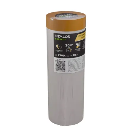 Ochranná maskovacia fólia s washi páskou, 2700 mm x 20 m (bal. 30 ks)